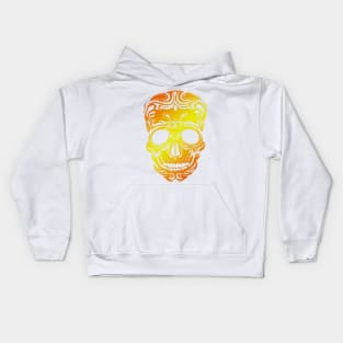 Gold Skull Kids Hoodie